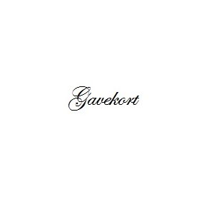 Gavekort