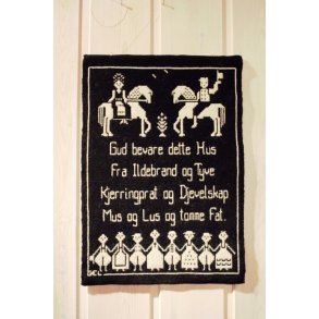 Veggteppe Gud bevare